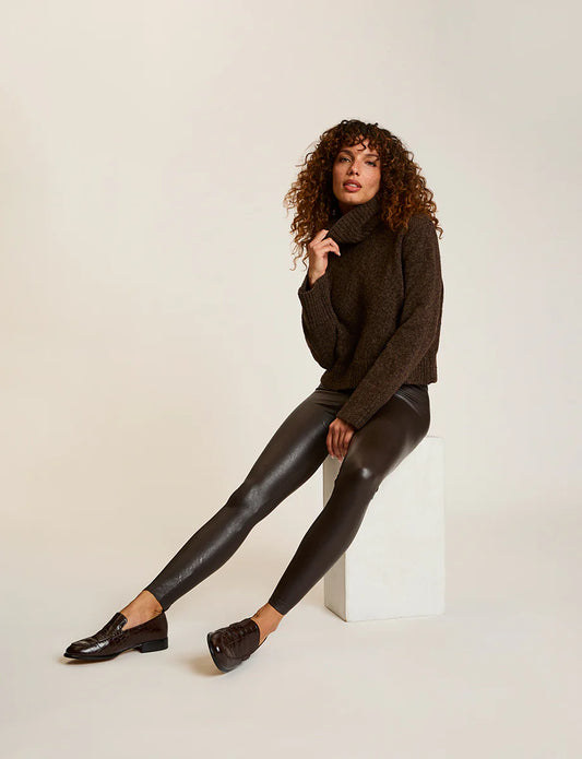 Faux Leather Legging