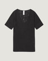 Barbara V-Neck Short Sleeve Top