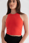 The Sculpt Racerback Crop