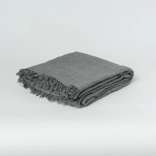 Joy 4 Layered Crinkle Muslin Throw