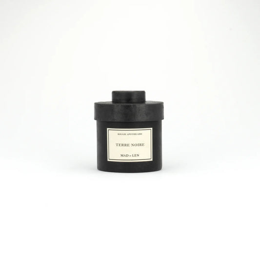 Bougie Petite Black Wax Candle
