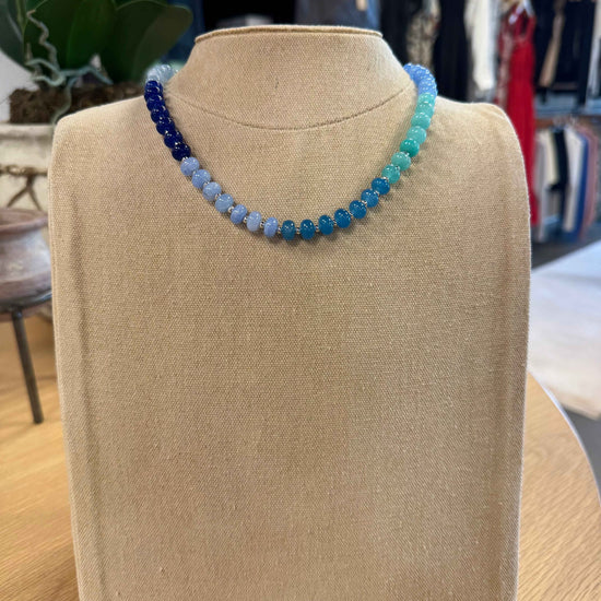 TELL YOUR FRIENDS Semi Precious Beaded Necklace