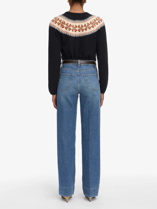 Cashmere FairIsle Cardi