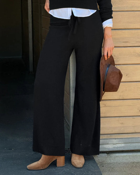Tori Cashmere Fold Pant
