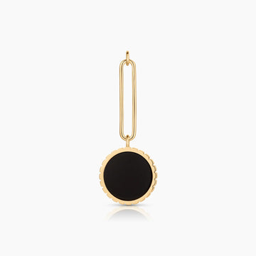Odeon Onyx Drop Charm