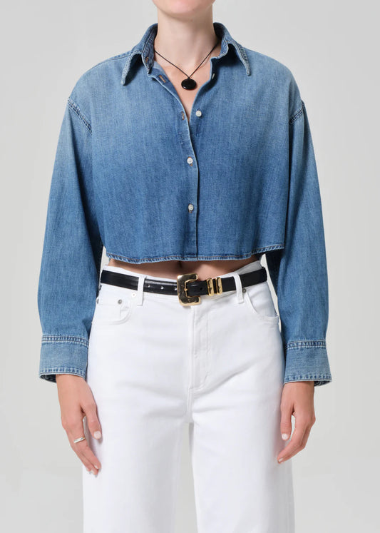 Ana Cropped Shirt