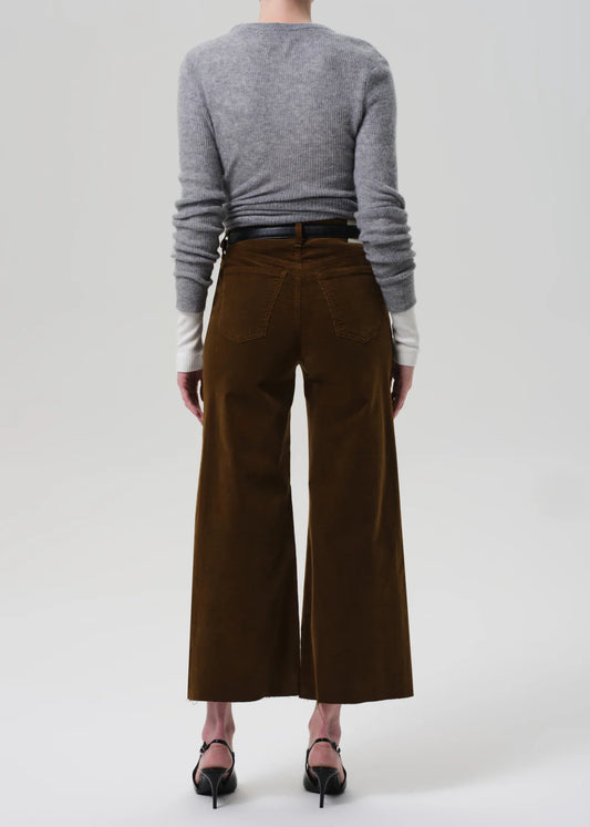 Lyra Wide Leg Crop Corduroy
