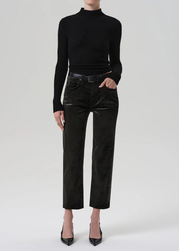 Delfina Straight Velvet