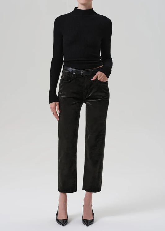 Delfina Straight Velvet