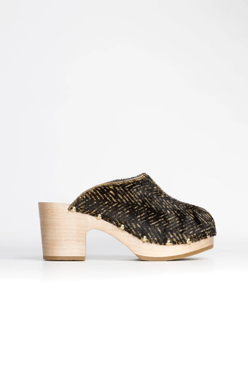 Yanaki Poulain Chevron Clogs