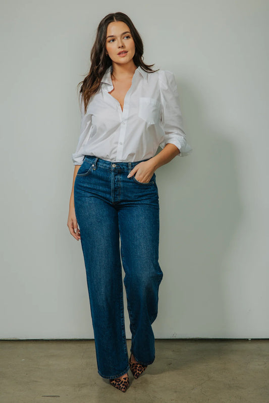 Daisy Button Down
