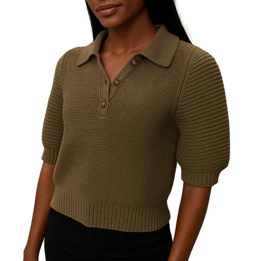 MICHAEL STARS Marley Collared Popover