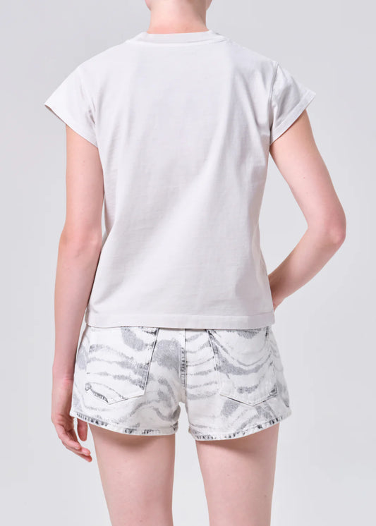 Long Line Bryce Cap Sleeve Tee