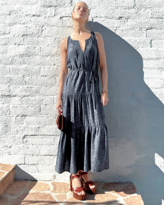 Iris Paisley Maxi Dress