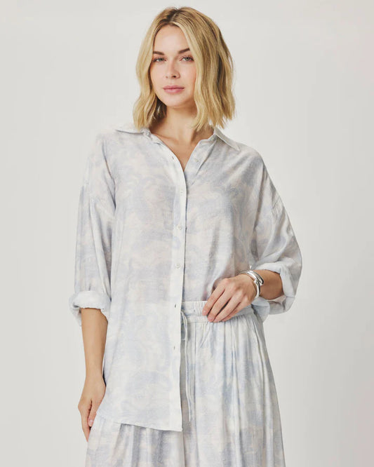 Iris Paisley Button Down