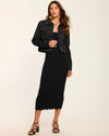 Kira Ribbed Knit Sleeveless Midi Dress