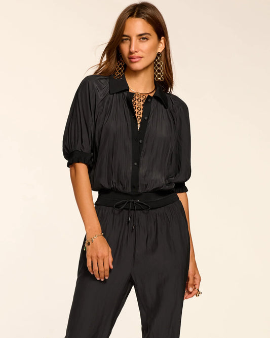 Sylvia Short Sleeve Jumpsuit