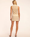 Sarah Cotton Lurex Tweed Sleeveless Mini Dress
