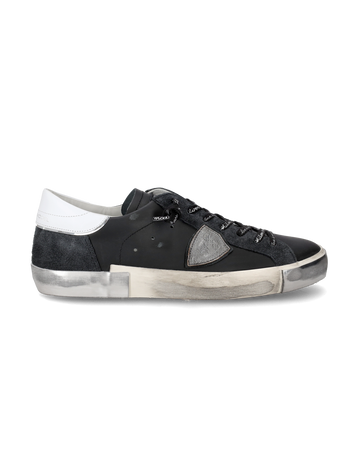 PRSX Low Sneakers Noir Argent