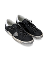 PRSX Low Sneakers Noir Argent