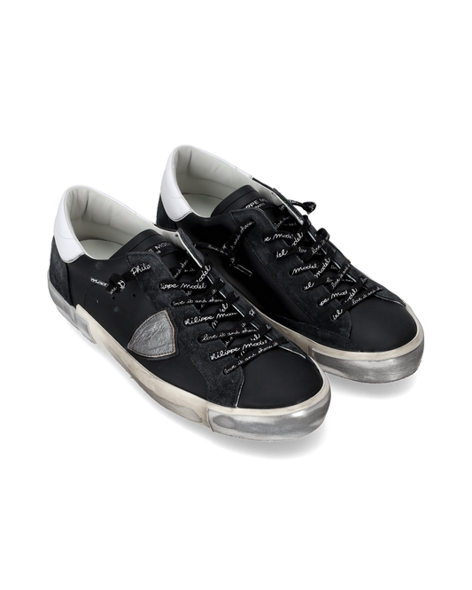 PRSX Low Sneakers Noir Argent