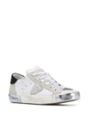 PRSX Low Woman Blanc Argent