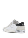 PRSX Low Woman Blanc Argent