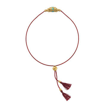 Rakhi 2 Turquoise Bracelet