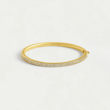 Signature Pavé Hinge Bangle