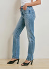 The Jen Mid Rise Slim Straight Jean
