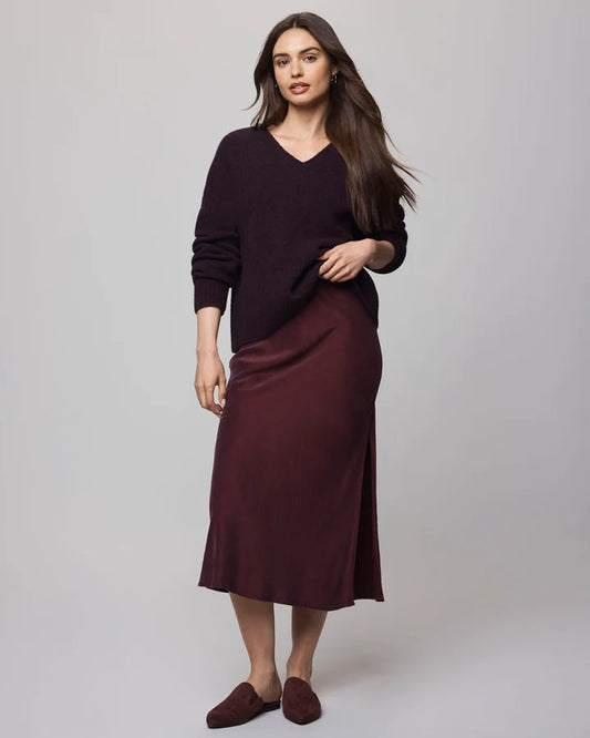 Serena Satin Skirt