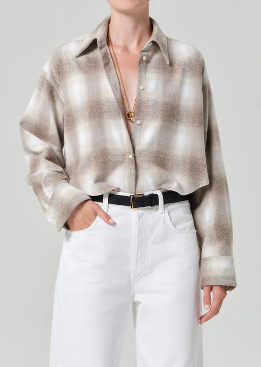Ana Cropped Shirt