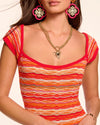 Darya Knit Sleeveless Mini Dress
