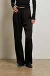 Camille Satin Straight Leg Pant
