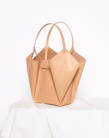Corolla Medium Leather Tote