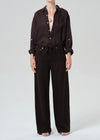 Brynn Drawstring Linen Trouser