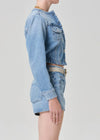 Devin Collarless Jacket