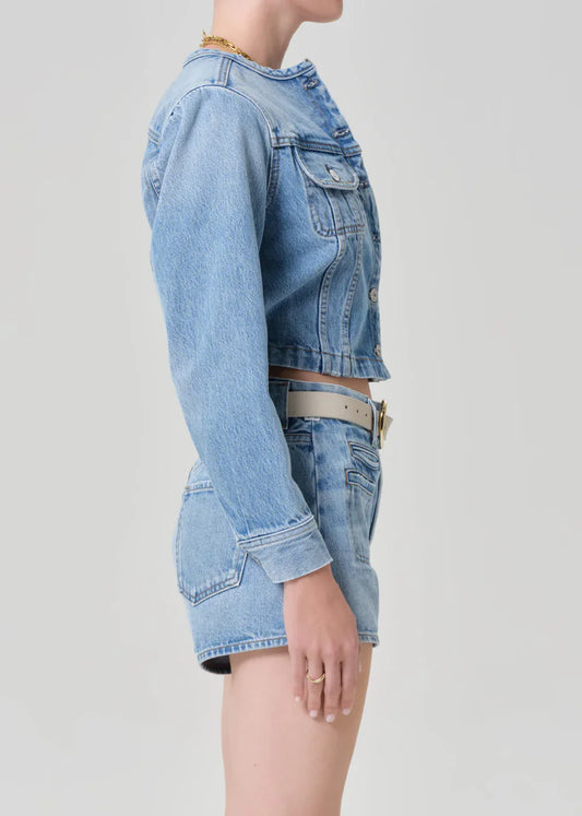 Devin Collarless Jacket