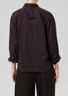 Kayla Shrunken Linen Shirt
