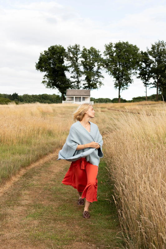 Chalk Blue Bella Cardigan
