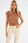 Joni Power Shoulder Tee