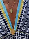 Bazile White Short Necklace