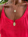 Bazile Short Black Necklace
