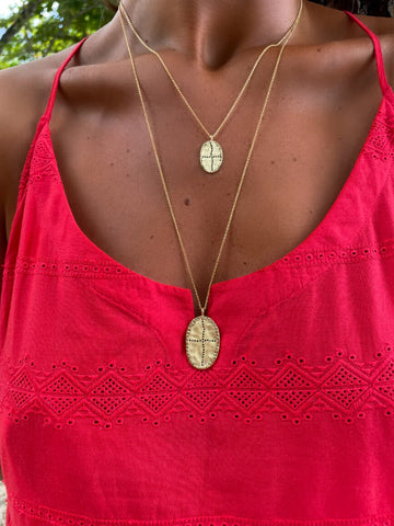 Bazile Short Black Necklace