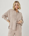 Ava Gauze Button Down