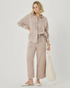Ava Gauze Button Down