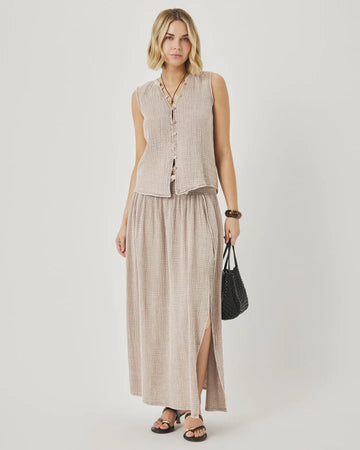 Ava Gauze Maxi Skirt