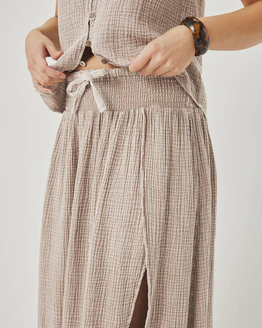 Ava Gauze Maxi Skirt