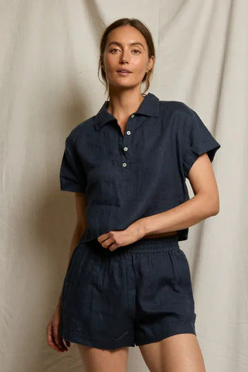 Tabitha Linen Polo