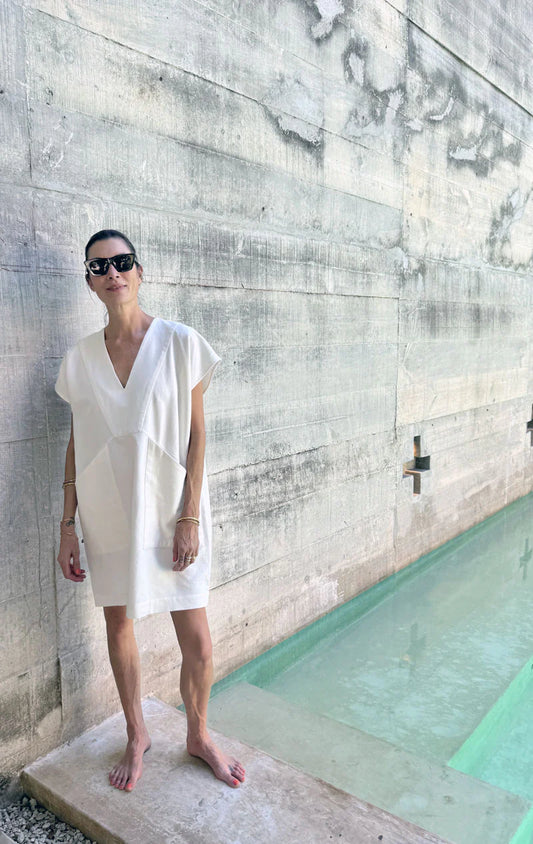 Diagonal Pocket Tunic